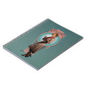 QUEENIE GOLDSTEIN™ Art-Deco-Panel Notizblock (Linke Seite)