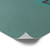 QUEENIE GOLDSTEIN™ Art-Deco-Panel Poster (Ecke)