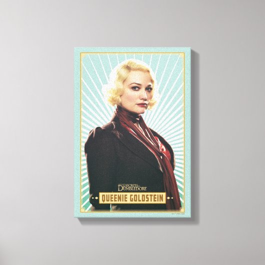 Queenie Goldstein Character Graphic Leinwanddruck (Vorderseite)