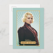 Queenie Goldstein Character Graphic Postkarte (Vorne/Hinten)