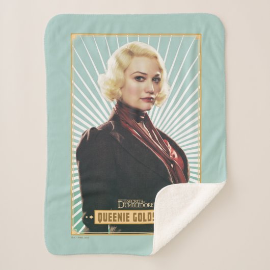Queenie Goldstein Character Graphic Sherpadecke (Vorderseite)
