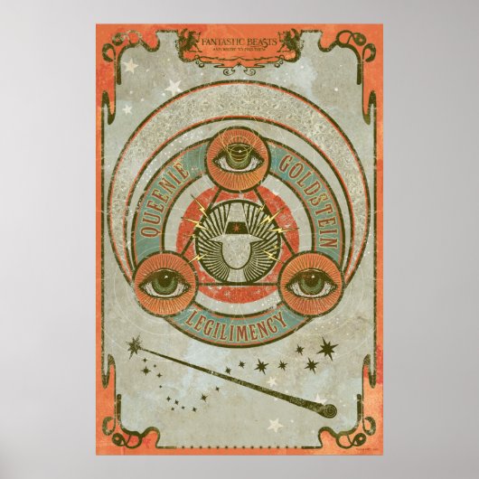 QUEENIE GOLDSTEIN™ Legilimency Graphic Poster (Vorne)