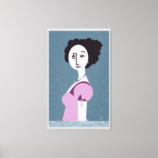 Queenie Leinwanddruck (Vorderseite)