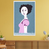 Queenie Leinwanddruck (Insitu (Wohnzimmer))