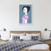 Queenie Leinwanddruck (Insitu (Schlafzimmer))