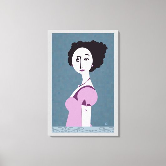 Queenie Leinwanddruck (Vorderseite)