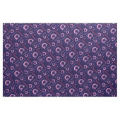 Queenie Letter Q Monogramm Herz-Blume Gewebe Stoff (Fat Quarter (45,7 x 55,9 cm))