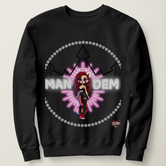 Queenie - Sammlung Mandem - SVBK - SILVERBCK Sweatshirt (Design vorne)