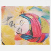 QUEENIFICENT Large Fleece Blanket (60x80) (Vorderseite (Horizontal))