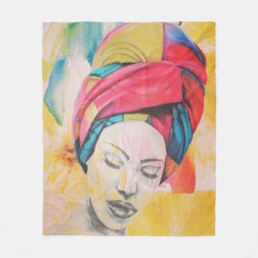 QUEENIFICENT Medium Fleece Blanket (50x60) (Vorderseite)