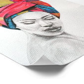 QUEENIFICENT Premium Leinwand Poster (12x18) (Ecke)