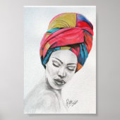 QUEENIFICENT Premium Leinwand Poster (4x6) (Vorne)