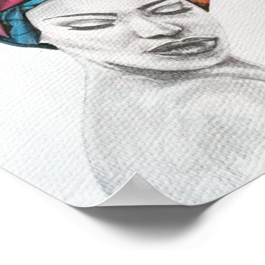 QUEENIFICENT Premium Leinwand Poster (8x10) (Ecke)