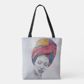 QUEENIFIZENT-Multiprint-SchulterTasche Tasche (Rückseite)