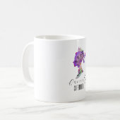 Queenly Caffeinated Kaffeetasse (Vorderseite Links)