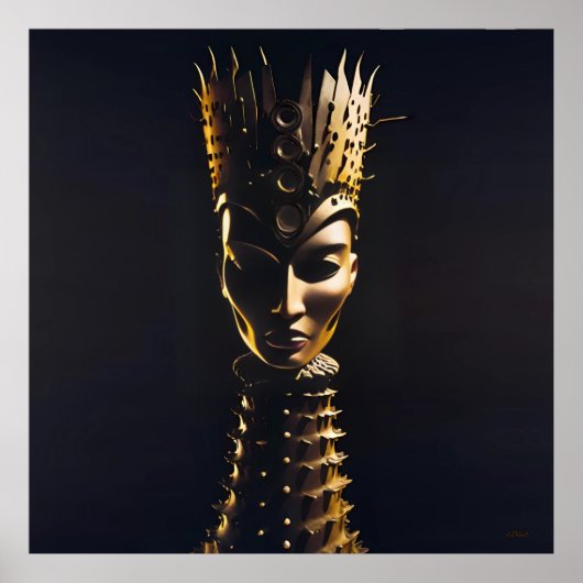 Queen's absolutes Button in langsamer Bewegung Poster (Vorne)