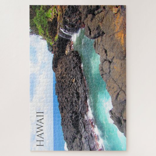 Queens Bath Kauai Hawaii Puzzle (Vertikal)