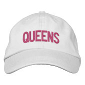 QUEENS BESTICKTE BASEBALLKAPPE (Vorderseite)