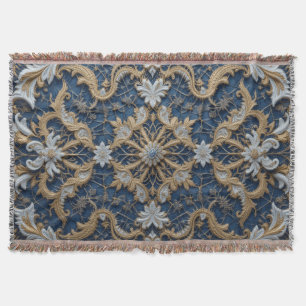 Queen's Bluish Embrace Decke