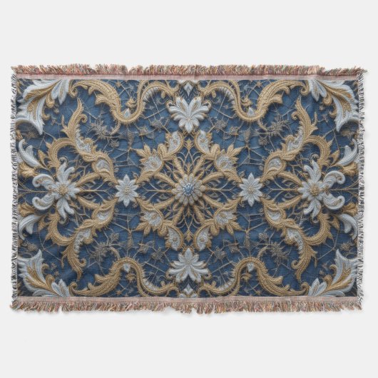 Queen's Bluish Embrace Decke (Vorderseite)