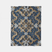 Queen's Bluish Embrace Fleecedecke (Vorderseite)