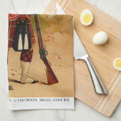 Queens Cameroon Highlanders Handtuch (Viertel Falte)