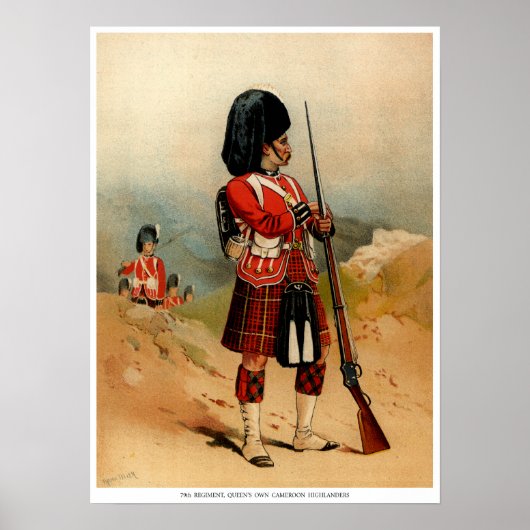 Queens Cameroon Highlanders Poster (Vorne)