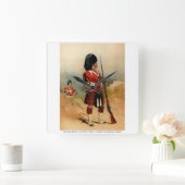 Queens Cameroon Highlanders Quadratische Wanduhr (Zuhause)