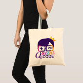 Queens Code Tote Bag Tragetasche (Vorderseite (Produkt))
