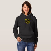 Queen's College - Crest DISTRESSED Look High Schoo Hoodie (Vorne ganz)