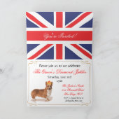 Queen's Diamond Jubilee Party Einladung (Innenseite)