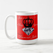 Queens Diamond Jubilee Tasse (Links)