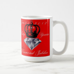 Queens Diamond Jubilee Tasse