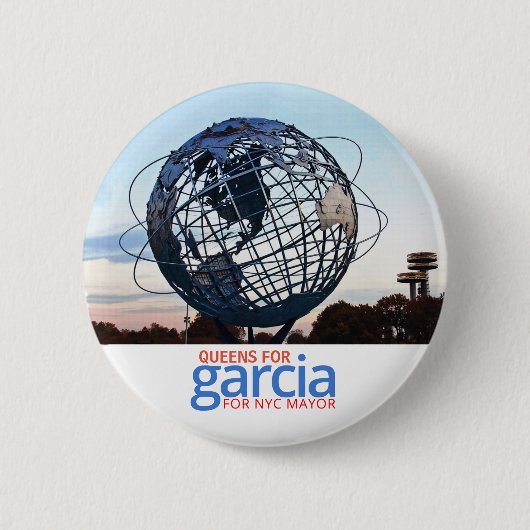 Queens für Kathryn Garcia NYC Mayor Button (Vorderseite)