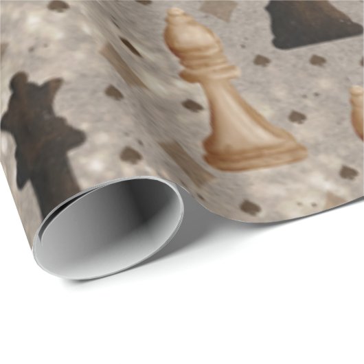 Queens Gambit Geschenkpapier (Rolleneckpunkt)