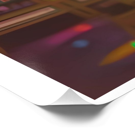 Queen's Gambit Poster (Ecke)