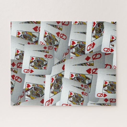 "Queen's Gambit: Scattered Pairs of Pocket Queens" Puzzle (Horizontal)