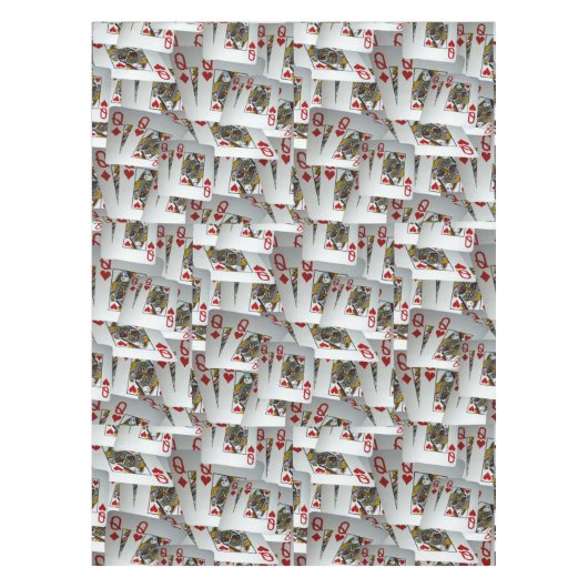 "Queen's Gambit: Scattered Pairs of Pocket Queens" Tischdecke (Vorderseite)