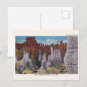 Queens Garden Trail - Bryce Canyon Utah Geschenke Postkarte