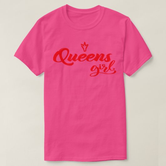 Queens Girl New York 3 T-Shirt (Design vorne)