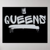 Queens Graffiti-Tag Poster (Vorne)