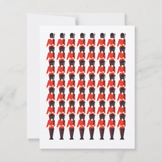 Queens Guard Soldiers Pattern (Vorderseite)
