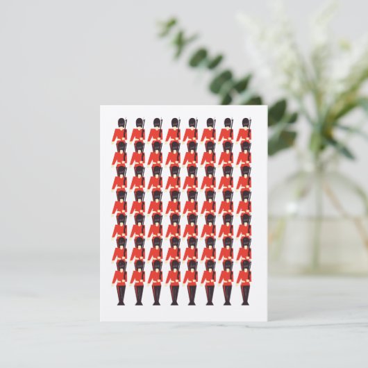 Queens Guard Soldiers Pattern (Stehend Vorderseite)