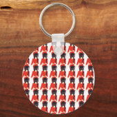 Queens Guard Soldiers Pattern Schlüsselanhänger (Vorderseite)