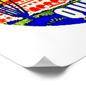 Queen's Hotel Seapoint Poster (Ecke)