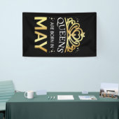 Queens im Mai Geboren Banner (Messeveranstaltung)