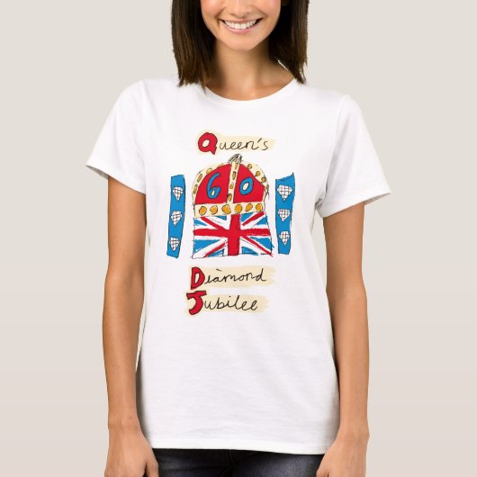 Queens-Jubiläum T-Shirt (Vorderseite)