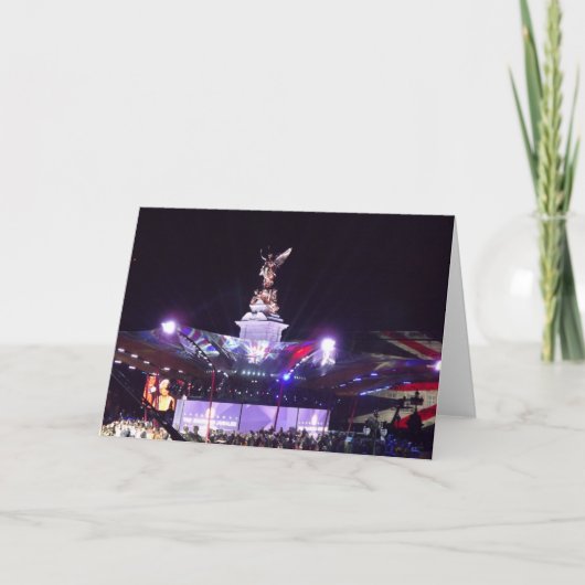 Queen's Jubilee Concert, London Karte (Vorderseite)