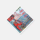Queen's Jubilee London Servietten (Ecke)