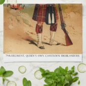 Queens Kamerun Hochländer Handtuch (Gefaltet)